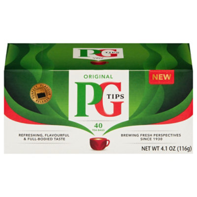 Pg Tips Black - 40 Count - Image 1