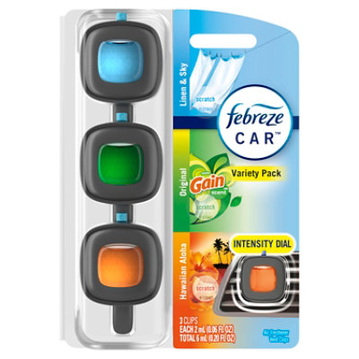 Febreze Car Mixed Base Multipack - 3-.20 Oz - Image 1