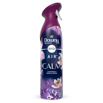 Febreze Air Aerosol Calm Downy Infusions, Lavender & Vanilla Bean 8.8 Oz - Image 1