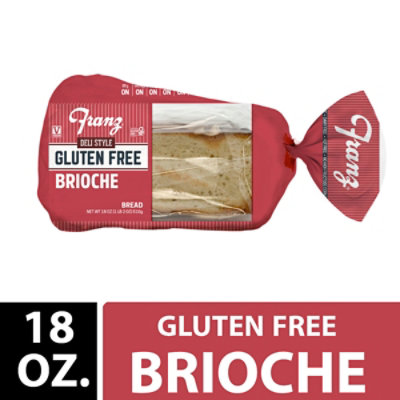 Franz Gluten Free Deli Style Brioche Bread - 14 OZ - Image 1