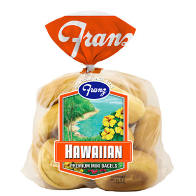 Franz Hawaiian Mini Bagels - 16 Oz - Image 1