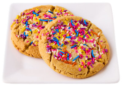 Sugar Sprinkle Cookies 2 Count - Each - Image 1