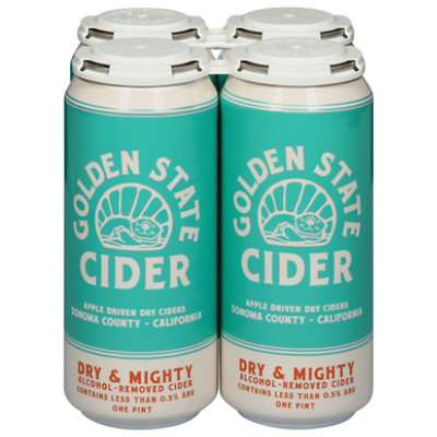 Golden Stata Dry And Mighty Non Alcoholic Cider - 4-16 Fl. Oz. - Image 3