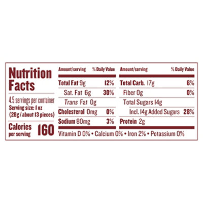 Justins Dark Choc Peanut Butter Pieces 4.5oz - 4.5 Oz - Image 3