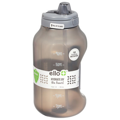 Ello 1/2 Gal Jug W Straw Gray - Each - Image 1