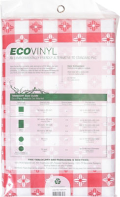 Kane Home EcoVinyl Flannel Back Table Cloth - 52 x 70 Inch - Image 4