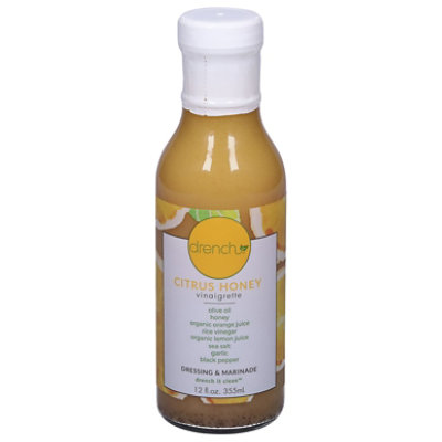 Drench Citrus Honey Dressing Ngmo - 12 Oz - Image 3