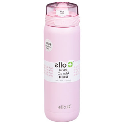 Ello Stainless Steel Water Bottle Sip Pink 22 Oz -  Each - Image 3