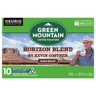 Green Mountain Coffee Roasters Horizon Blend Coffee by Kevin Costner Keurig K Cup Pods  - 10 Count - Image 2