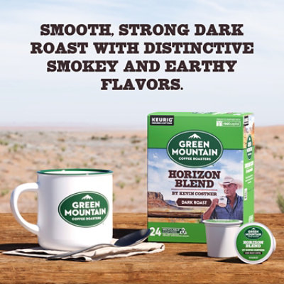 Green Mountain Coffee Roasters Horizon Blend Coffee by Kevin Costner Keurig K Cup Pods  - 10 Count - Image 2
