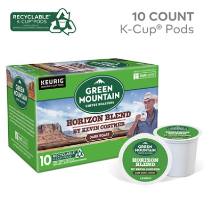 Green Mountain Coffee Roasters Horizon Blend Coffee by Kevin Costner Keurig K Cup Pods  - 10 Count - Image 5