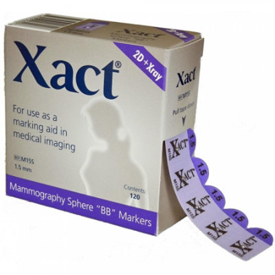 Mammography Nipple Marker Xact Purple 1.5 mm NonSterile, 120 Count, Each - Image 1