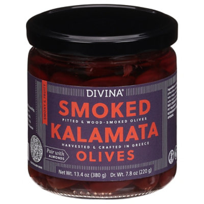 Divina Smoked Kalamata Olives - 7.8 Oz - Image 2