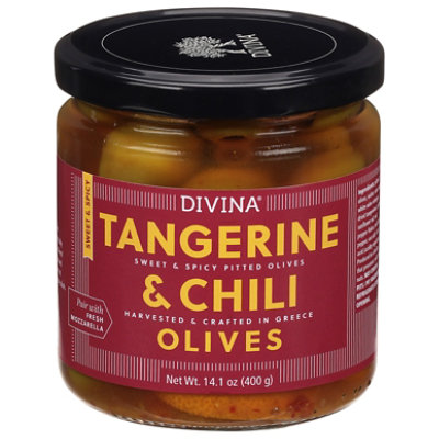 Divina Tangerine N Chili Olives - 14.1 Oz - Image 3