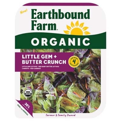 Earthbound Farm Organic Little Gem Butter Crunch - 5.5 Oz. - Image 3