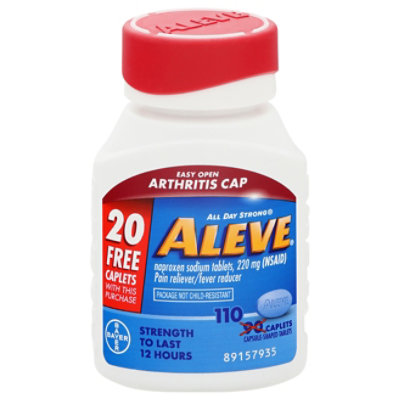 Aleve Arthritis Cplt 90ct Plus 20ct Bonus - 110 Count - Image 2