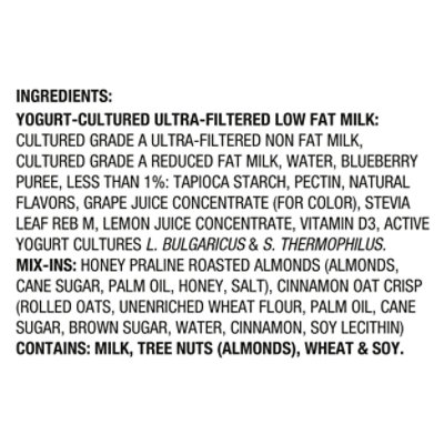 Two Good Mixin Blueberry W/oat Almond Yogurt - 4.5 Oz. - Image 5