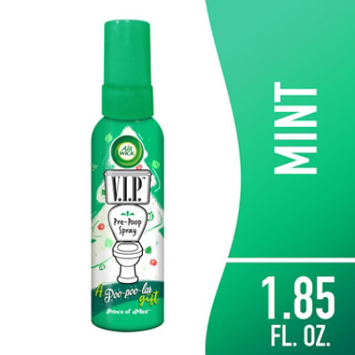 Air Wick Vip Pre Poop Spray Mint Jetsetter - 1.85 Oz. - Image 1