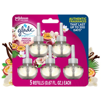 Glade Plugins Scented Oil Refills Vanilla Passionfruit - 5-.67 Fl. Oz. - Image 2