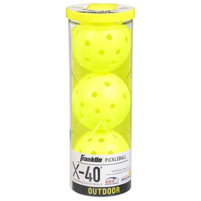 Franklin X40 Pickleballs - 3 Count - Image 3