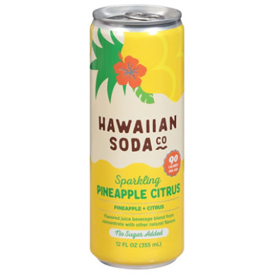 Hawaiian Soda Co Pineapple Citrus Sparkling Juice - 12 Fl. Oz. - Image 3