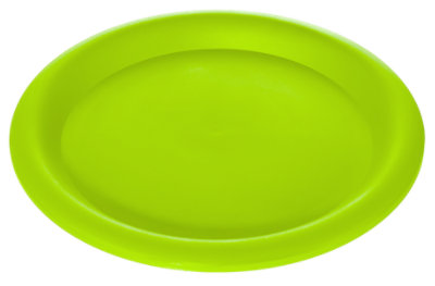 Signature Select 10 Inch Plastic Plate Lime - Each - safeway