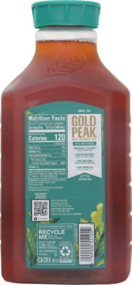 Gold Peak Sweetened Black Tea Bottle - 89 Fl. Oz. - Image 7