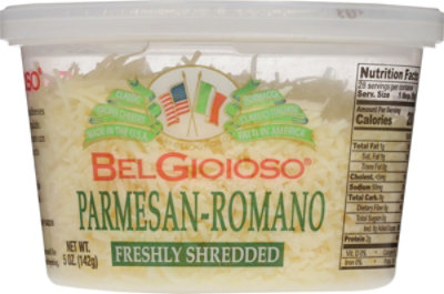 Belgioioso Shredded Parmesan Romano Blend Cup - 5 Oz - Image 6