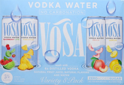 Vosa Vodka Water Rtd - 8-355 Ml - Image 4