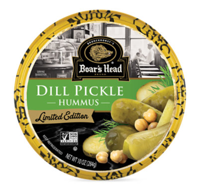 Boars Head Dill Pickle Hummus - 10 Oz - Image 1