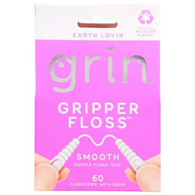 Grin Gripper Floss Smooth - 60 Count - Image 2