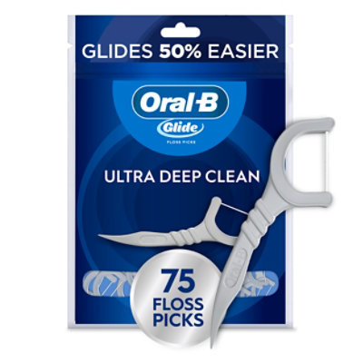 Ob Glide Ultra Deep Clean Picks - 75 Count - Image 1