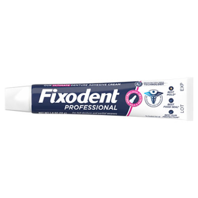 Fixodent Professional Denture Care Denture Adhesive - 1.8 Oz - Image 1