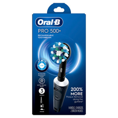 Oral-b Vitality D103.423.3 Na Crb Bk Hbox Pthbr Rechargeable Toothbrush Handle - Each - Image 1