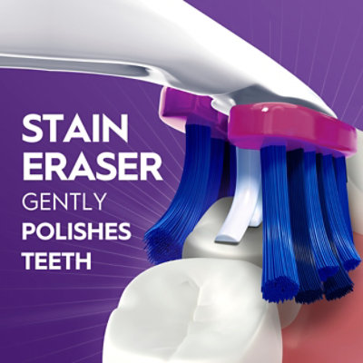 Oral-B Pro-flex Stain Eraser Medium Manual Toothbrush - 4 Count - Image 4