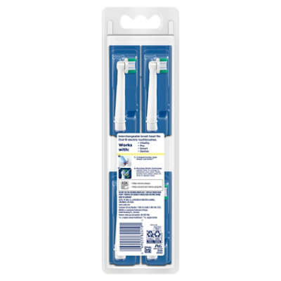 Oral B Precision Clean Electric Toothbrush Replacement Brush Heads - 4 Count - Image 4