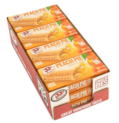 JJs Bakery Peach Pie Dessert (Pack of 48) - Image 1