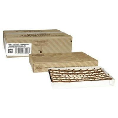 The Original Cakerie Triple Chocolate Chunk Brownie Dessert Bar (Pack of 2) - Image 1
