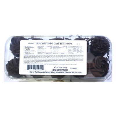 The Cheesecake Factory Bakery Blackout Mini Cake Bite - 1.2 ounce (Pack of 60) - Image 4
