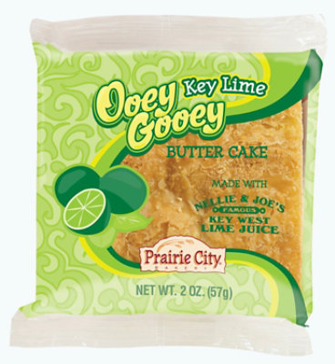 Prairie City Bakery Individually Wrapped Key Lime Ooey Gooey Butter Cake - 2 Ounce (Pack of 60) - Image 1