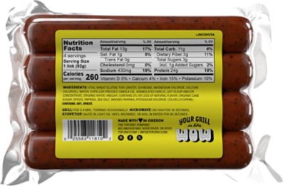 Tofurky Sausage Chorizo - 13 Oz - Image 5