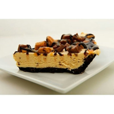Mikes Pies Reeses Peanut Butter Mousse Pie - 8 Cut - 2.4 Pound (Pack of 2) - Image 1