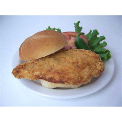 Brakebush Spicy Breaded Chicken Breast Cutlet - 4 Ounce - Image 1