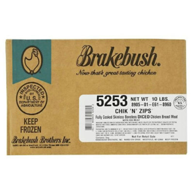 Chik N Zips Diced Chicken Breast Meat - 10 Pound - Image 3