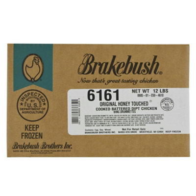 Original Honey Touched Fully Cooked Chicken Drummettes - 12 Pound - Image 3
