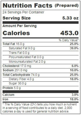 Mikes Pies Grannys Deep Dish Apple Crisp Pie - 12 Cut - 4.8 Pound (Pack of 2) - Image 2