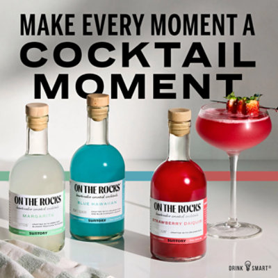 On The Rocks Strawberry  Daiquiri - 750 Ml - Image 5
