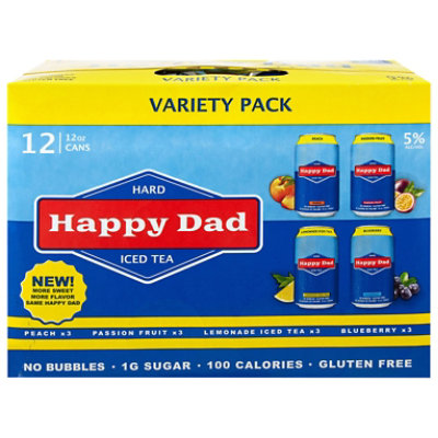 Happy Dad Hard Iced Tea Variety Pack In Cans - 12-12 Fl. Oz. - Image 2