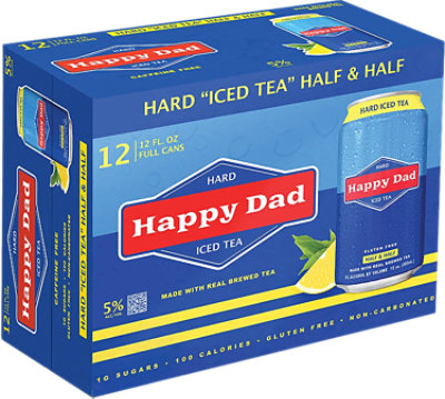 Happy Dad Hard Iced Tea Half & Half Seltzer In Cans - 12-12 Fl. Oz. - Image 1