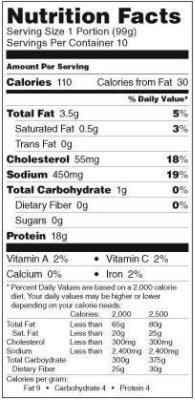 Cuisine Solutions Grilled Chicken Breast - 4.4 Pound (Pack of 5) - Image 2